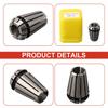 ER11 Collet Spring Collet 11.5mm Diameter 18mm Height 1MM-7MM
