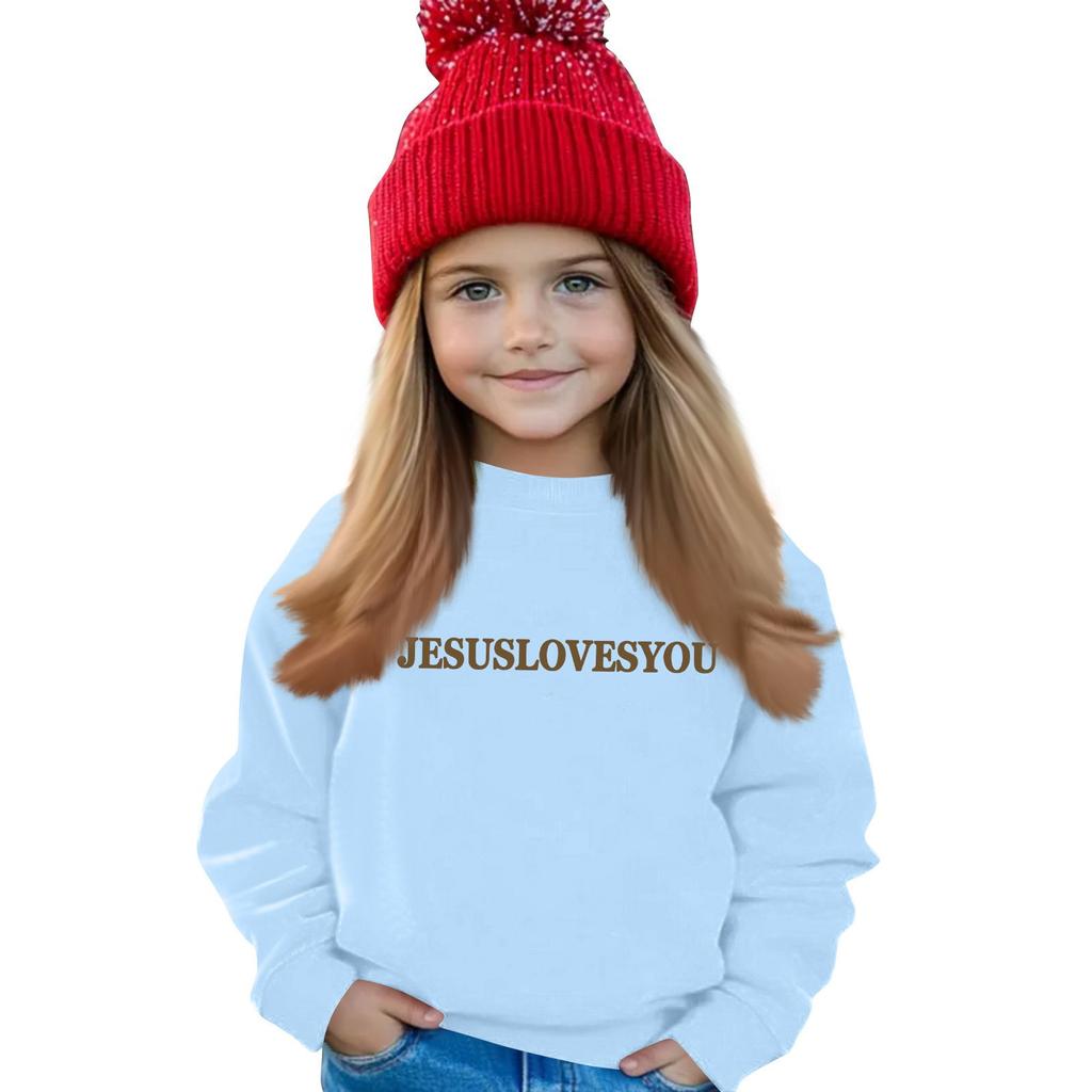 Children's Hoodie Boys And Girls Fashion Printed Long-sleeved Hoodie