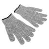 2Pcs Cut Resistant Gloves Level 5 Cutting Labor Gloves Suitable for Kitchen Garden Work Grey