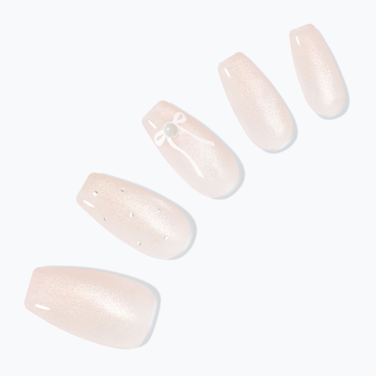 Magic Press Pure Veiling (Coffin) Nail Tips