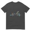 Heartbeat Cat Lover Animal Silhouette Cute Cat Tshirt