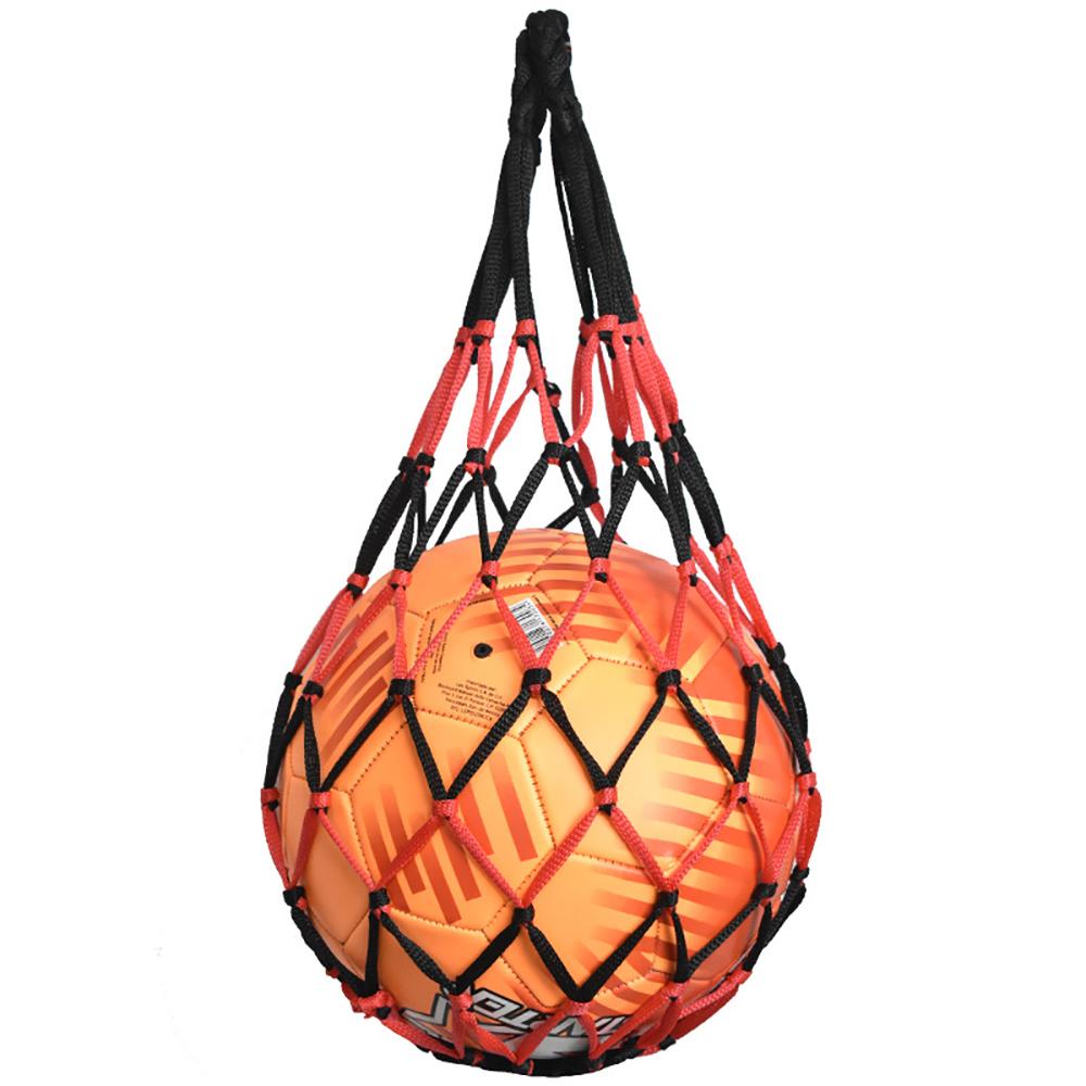 Basketball Net Bag Nylon Weave Storage Bag Single Ball Carry Portable Equipment Outdoor Sports Football Soccer Volleyball Bag