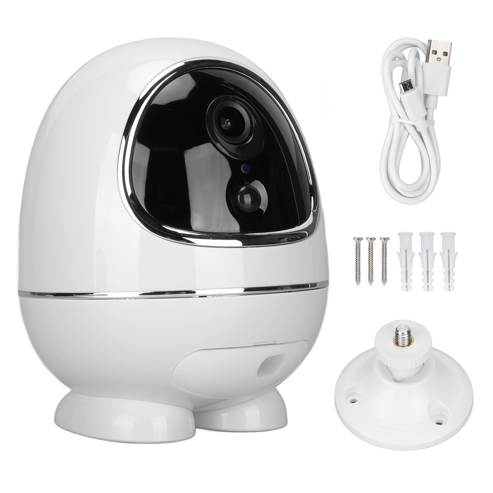 

1080P WiFi Security Camera AI PIR Motion Detection Color Night View Siren Alarm 1920*1080 High