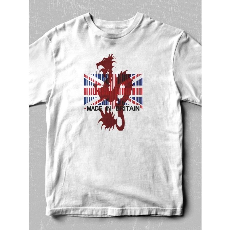 European sizes Dean Blunt Zushi Tee Vintage Britain Dragon Graphic S
