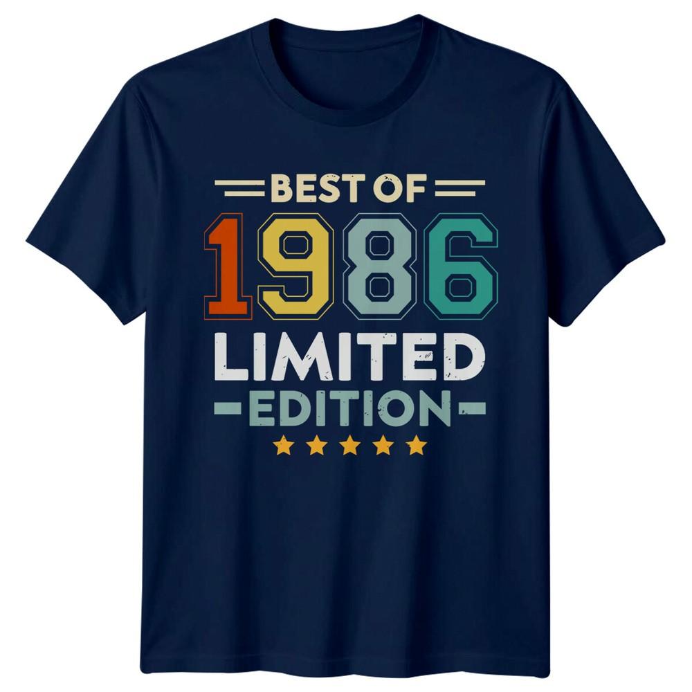 Best Of 1986 Limited Edition Unisexs TShirt 40th Birthday Gift Vintage Tee