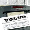 3D ABS Volvo Car Bonnet Letters Logo Badge Rear Trunk Emblem Sticker Accessories For CX40 CX60 CX90 V60 V40 S60 V70 XC70 B5 B6