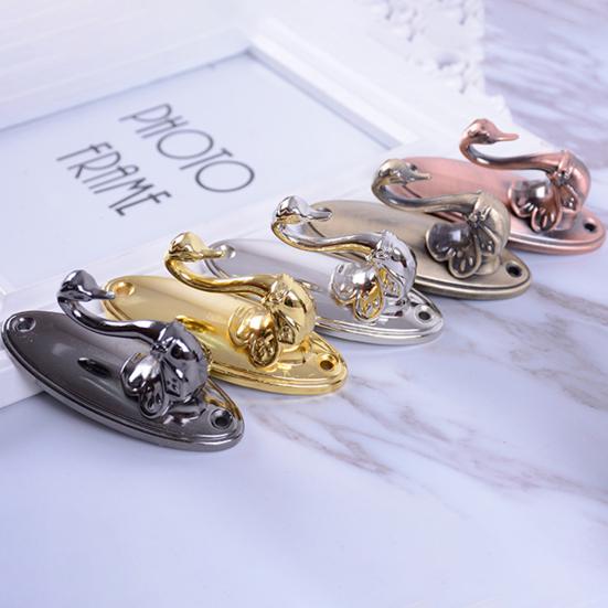 Gancho para cortina, resistente, duradero, ligero, antioxidante, para pared, gancho para toalla, suministros para el hogar