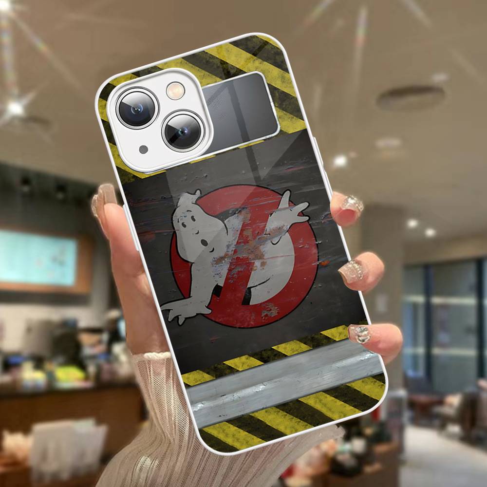 Movies G-Ghostbusters For IPhone 14 13 12 Mini 11 Pro XS Max X XR 14 Plus Tempered Glass Cover