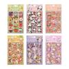 Yuezhen Gulu Cute Cartoon PET Die-Cut Journal Stickers for Kids
