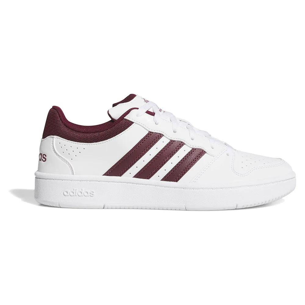 Adidas hoops classic sneakers synthetic White/Maroon