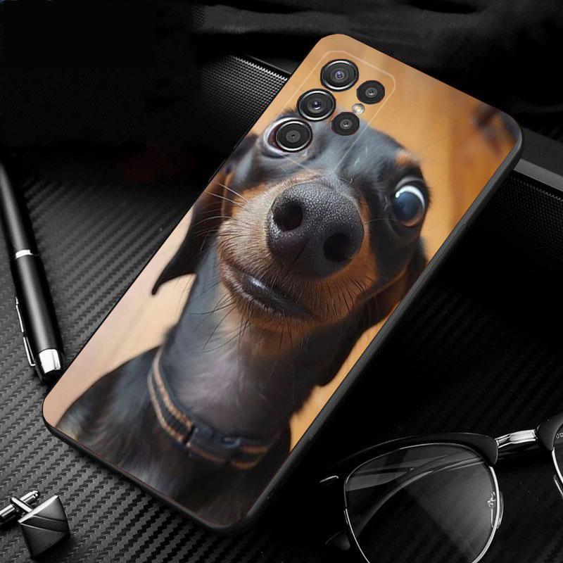 

Phone Case For Samsung Galaxy S25 S24 S23 S22 S21 Ultra S24 S23 S22 S21 S25 Plus S24 S20 FE Dachshund Dog S22 5G