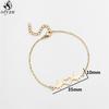 Stainless Steel Electrocardiogram Charm Bracelet for Women Hollow Love Heart Wristband Jewelry Doctor Nurse ECG Bracelets Gifts