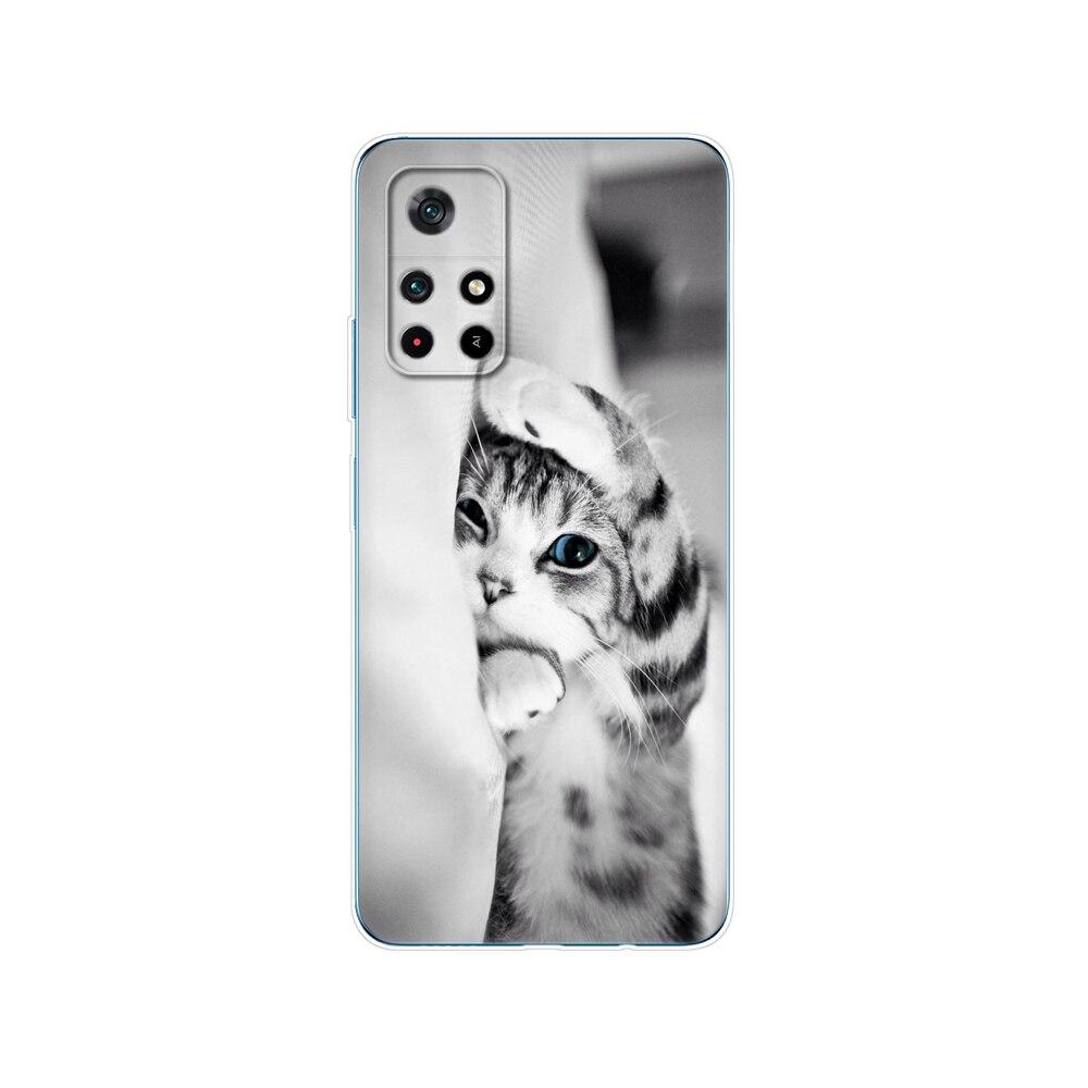 Dla POCO M4 Pro 5G etui miękkie silikonowe etui plecki z tpu dla Xiaomi POCO X4 Pro 5G etui na telefony POCO M4Pro 4G 2021 6.6 cala odporne na wstrząsy