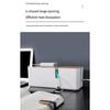 Moderne Natur-Akzent-Kordel-Organizer-Box Kunststoff-Elektronik-Aufbewahrungsbox Merkmal Großes Fachdesign