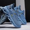 2025 Summer New Daily Running Sports Lace-up Trendy Men's Shoes Large Mesh Mesh Breathable Low-top Sports Men's Shoes