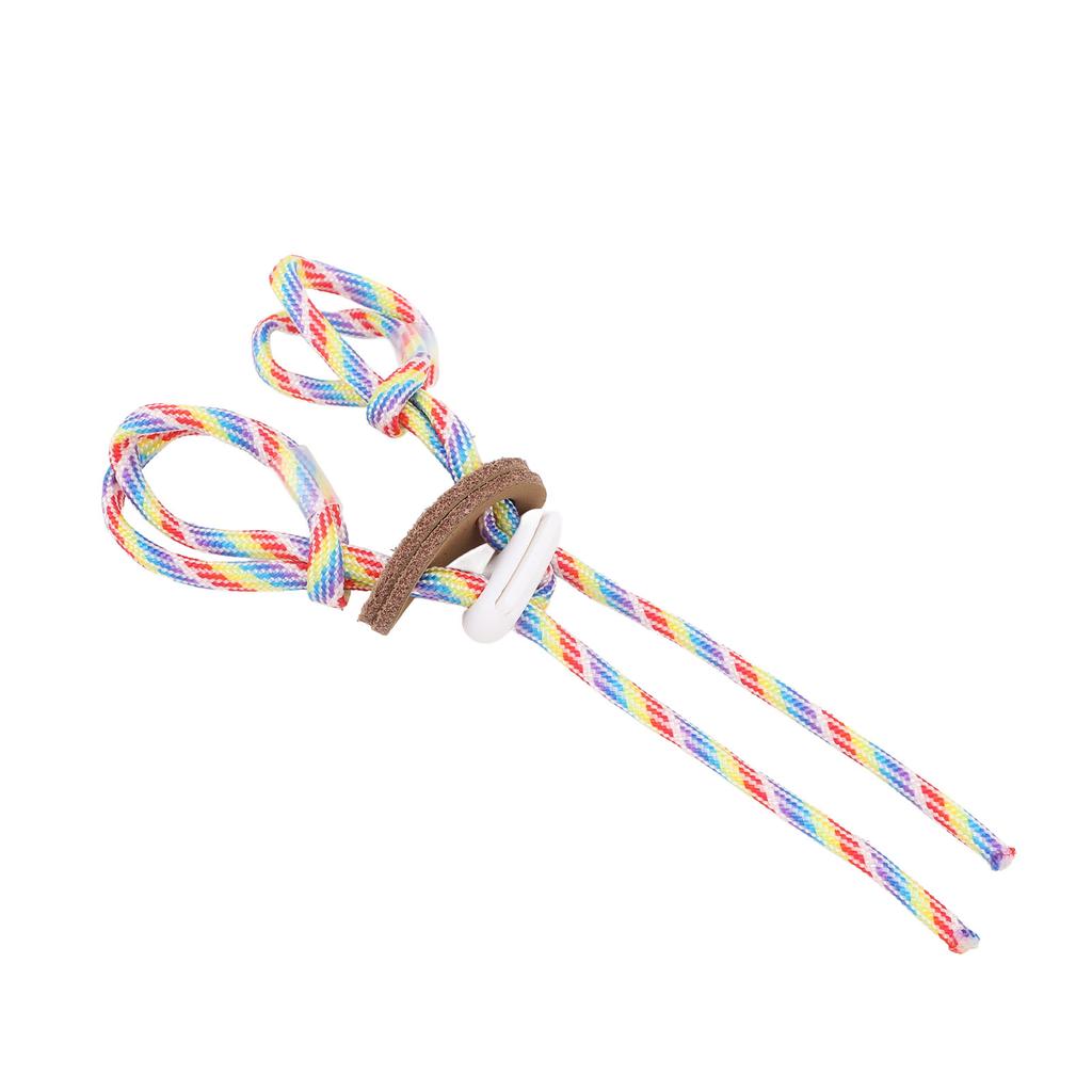 Archery Finger Sling Polyester Adjustable Fingersling Archery Bow Rope Hand Guard for Recurve Bow