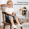 Portable Baby High Chair Booster Pad, Foldable Anti-Slip Mat for Kitchen Chairs, Ideal Booster Seat for 0-3 Year Old Toddlers