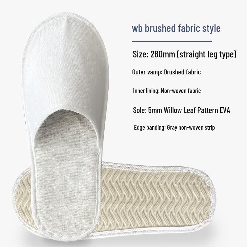 Yipan Disposable Fabric Slippers (50 Pairs)