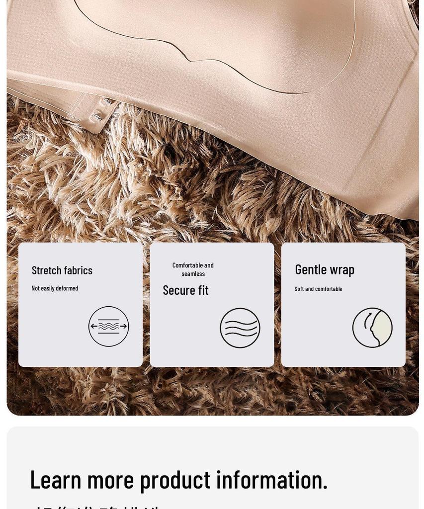 Nahtloser Bunny-Ohren-Bügelloser BH: Schlankmachende Sommerweste für Damen