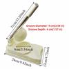 Efficient Dumpling Skin Wrapper Mold Hand Press Dough Press Maker  Restaurants