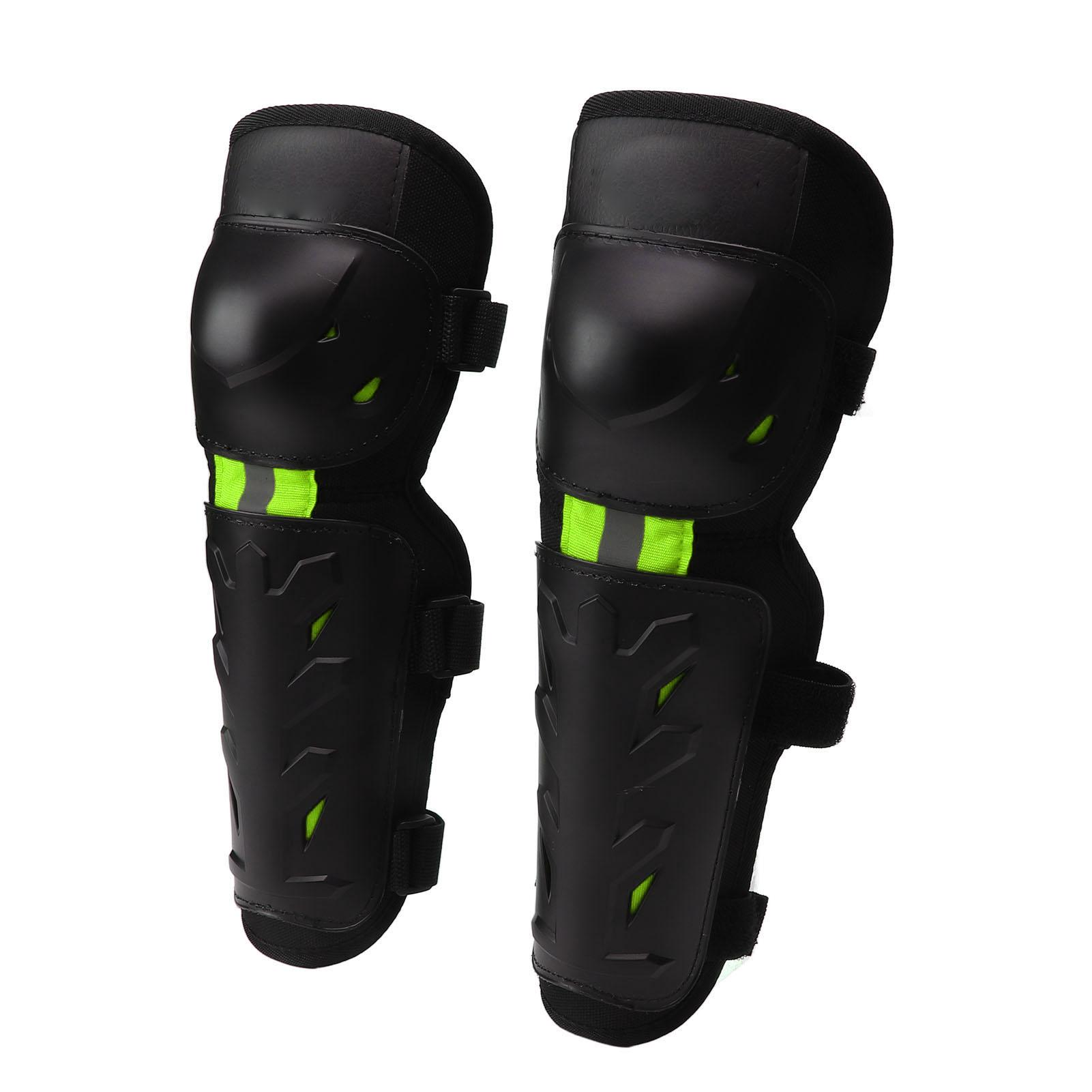 

4PCS Knee Pads Elbow Pads Night Luminous Knee Protective Gear Set for Outdoor Off Road Cycing Riding