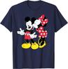Neu - Mickey und Minnie Klassische Liebe Mode Lässiges T-Shirt S-4XL Vier Jahreszeiten Unisex