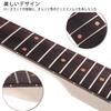 Acogedor Maple Electric Guitar Neck 24 Smooth Rosewood for Guitar Musicians Replacement, Frets, Finish, Fingerboard,