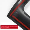 Car Center Console Leather Suede Style Panel Cover Trim Panel Frame Interior Modification For Mercedes Benz EQE SUV  -2025
