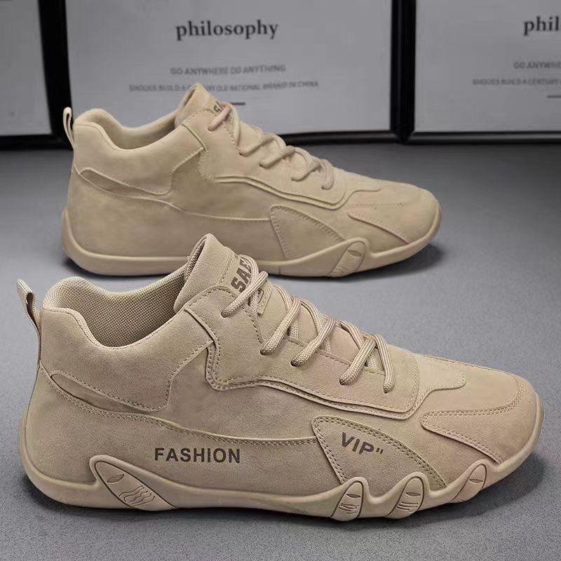 Fashion Men's New Autumn Breathable Casual Sports Shoes, Waterproof and Wear-resistant Workwear Shoes, Outdoor Lightweight Hiking Shoes