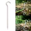 18cm Camping Tent Stake Aluminum Alloy Canopy Stakes Spikes Heavy Duty Tent Peg Wind-proof Lengthened Tent Ground Nails