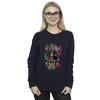 DC Comics Womens/Ladies Black Adam JSA Gold Badge Sweatshirt