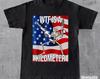 WTF Is A Kilometer Funny T-shirt, July 4th Skeleton Funny Cringey USA Meme T-Shirt, USA Flag , Veteran Day Tee, Funny Gamer Shirt