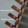 Wall Hanger Coat Rack Solid Wood Portable Organizer Hatstand Minimalist Interior Furniture Coat Rack Entrance Hall Design Racks