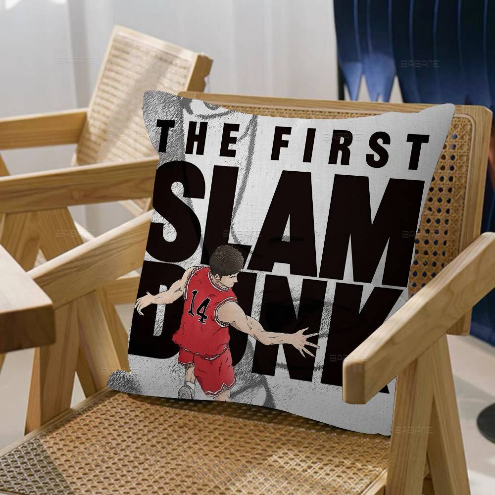 Japanese Comics S-SLAM D-DUNK Cushion Cover Pillowcase Upholstery Sofa Throw Pillow Home Decor Pillowcas