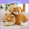 Soft Shiba Inu Plush Animal Toy With Short Pile Fabric For Home Decor And Gifts
