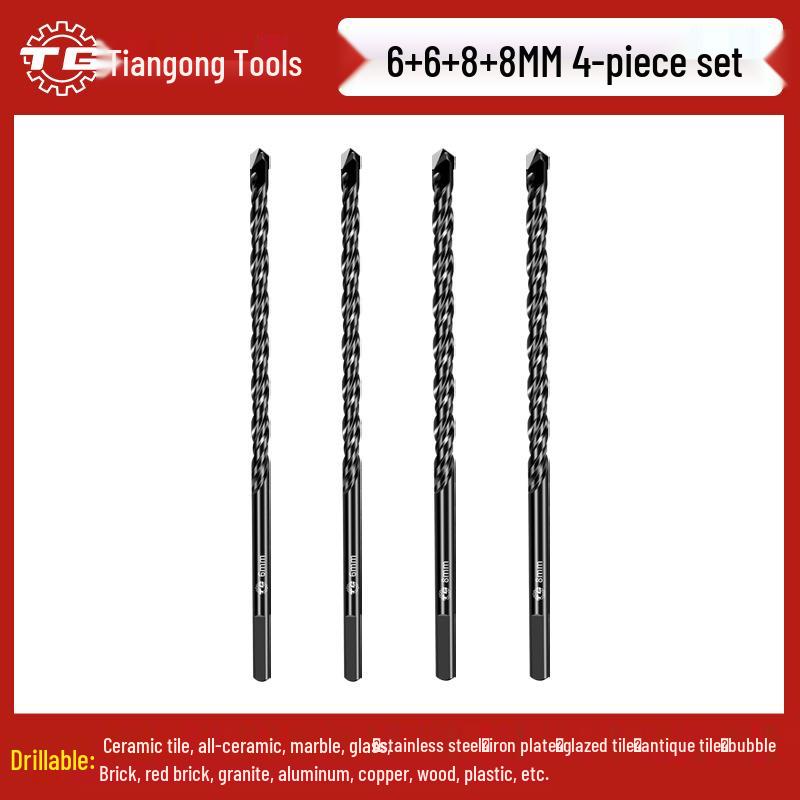 Tiangong Triangular Alloy Tile & Concrete Drill Bit
