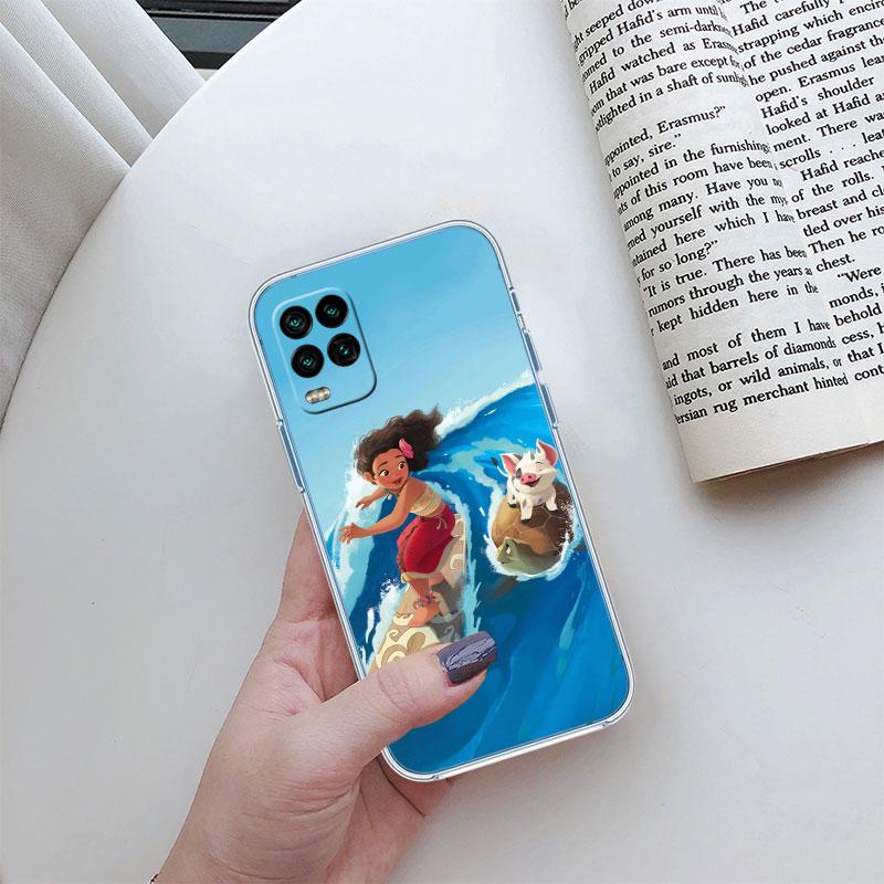 Moana Transparent Phone Case for Motorola Moto G10 G20 G30 G31 G32 G34 G35 G41 G42 G50 G51 G52 G55 G60 G60S