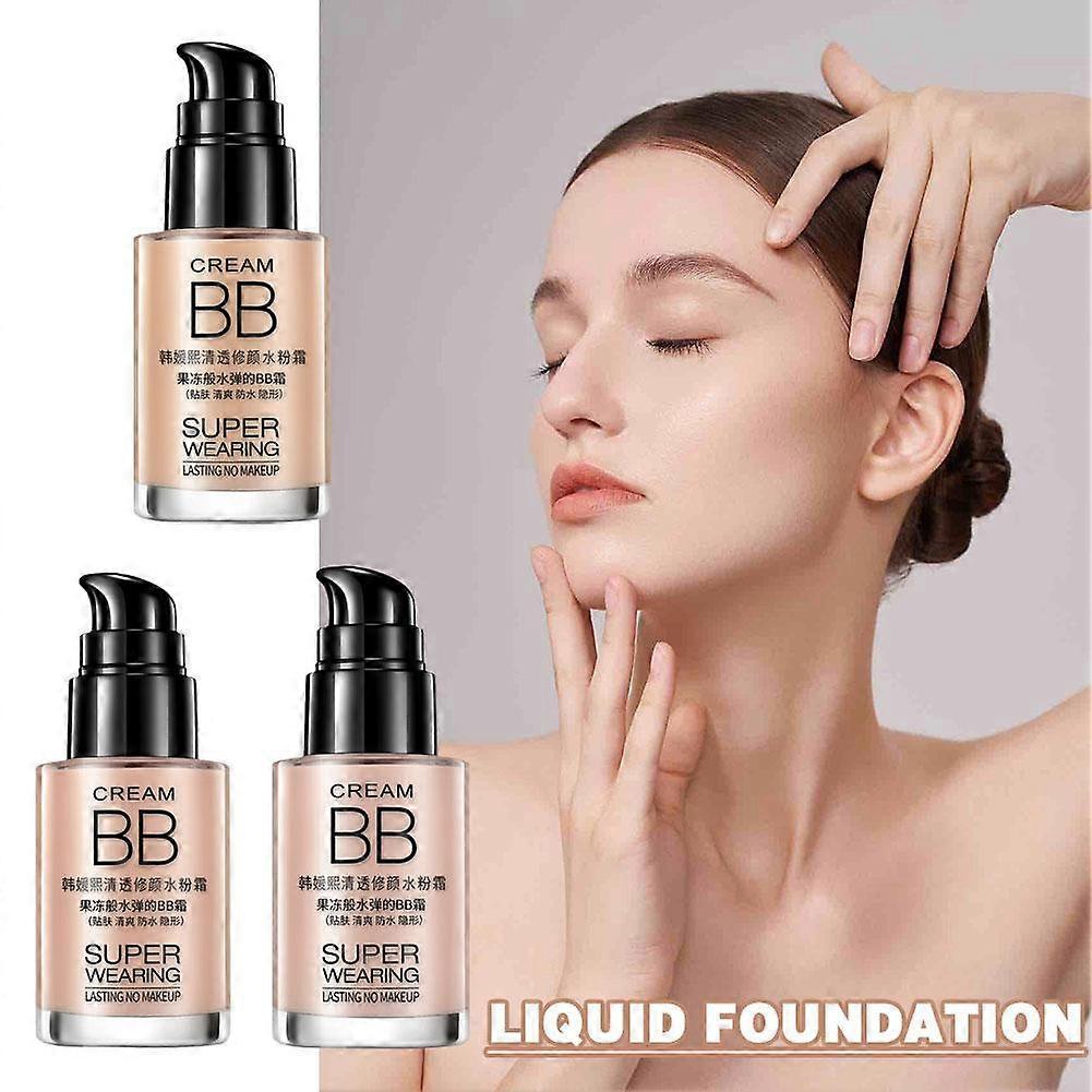 BB Cream Base Illuminante Schiarente Impermeabile Idratante Fondotinta Liquido
