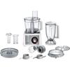 Robot multifonction - BOSCH - B1EMC812S8 - 1250 W - 3,9 L - Variateur de vitesse + Turbo - Blanc / Inox - Livre 80 recettes offert