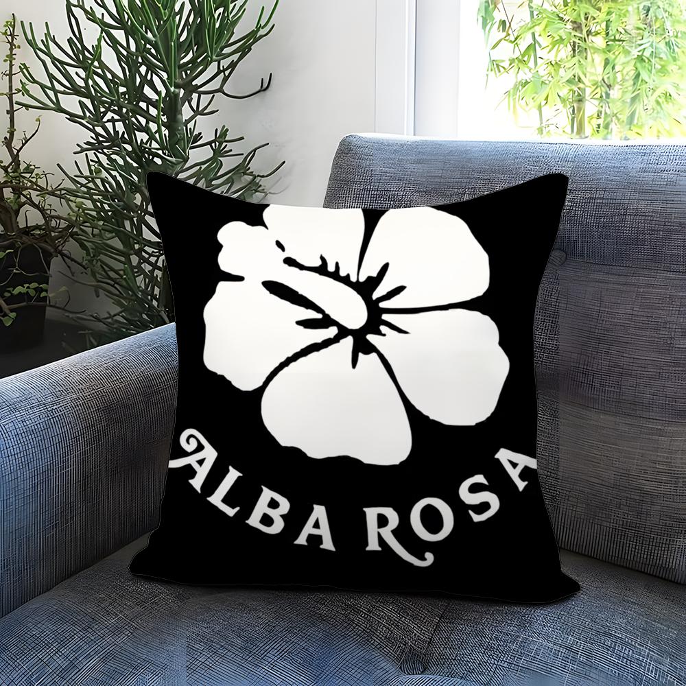 A-Alba R-Rosa Brand Cushion Cover Comfortable Reversible Pillow Cover Ideal for Car Sofa Bedroom & Beyond