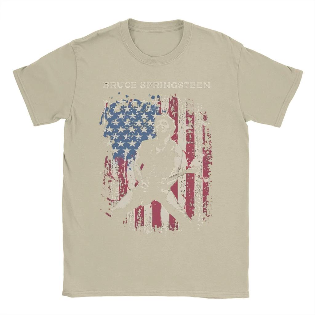 Bruce Springsteens Unisex T Shirt Music Amazing Tee Shirt Short Sleeve O Neck TShirt Cotton Classic Clothes