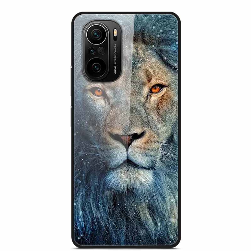 For Xiaomi Poco F3 Case Tempered Glass Hard PC Phone Back Cover For Xiaomi POCO F3 5G Cases Shells PocoF3 F 3 2021 6.67'' Coque