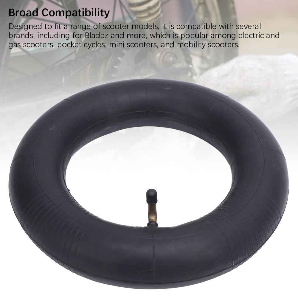 2PCS with 90° Bent Valve Replacement Inner Tube Scooter Tire Tube Replacement Inner Tube