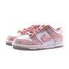 Nike Dunk Fleece Mosaic Cushioning, Wear Resistant Low top Skateboard Shoes Women's Pink DO6485-600(Team222-)