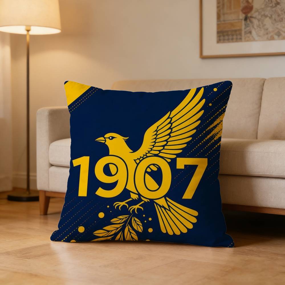 TTurkey FFenerbahce FC Pillow Case Cushion Cover Throw Pillow Case For Car Sofa 30x30cm