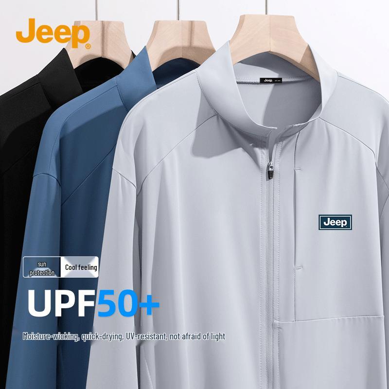 JEEP Men s Lightweight Hooded Sun Protection Jacket 3XL