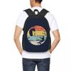 Kite Boarding Kiteboarder Look Gif Student Backpack School Bag Hiking Travel Daypack for Boys Girls Bookbag Shoulder Bags