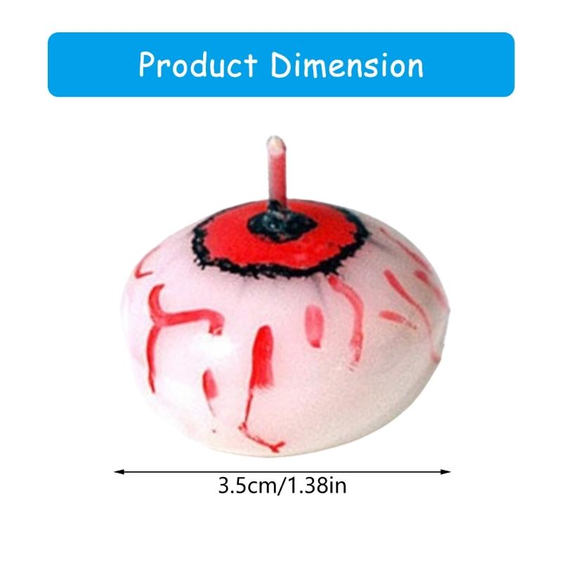 Gaze Eye Floating Candle, Set of 6 Halloween Candle for Halloween Parties and Haunted Houses
