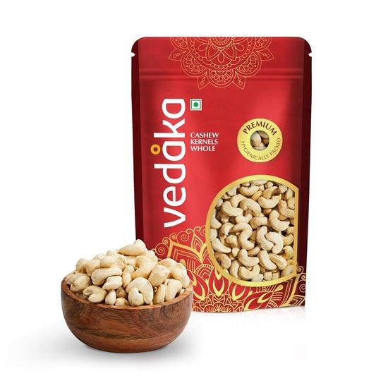 

Целые кешью Vedaka (Сорт W320) | 200 г | Безглютеновый и растительный белок | Орехи каджу высшего качества 200gm