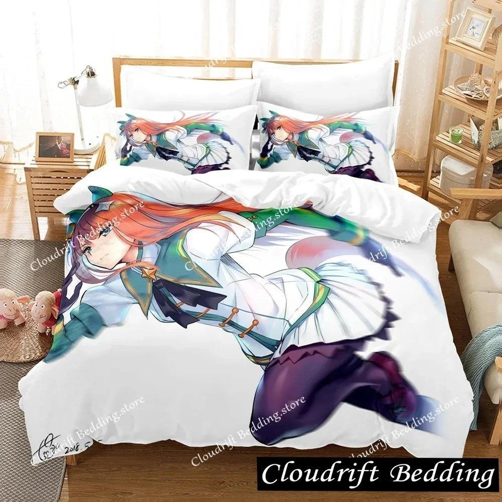 3D Pretty Derby Bedding Sets Duvet Cover Set With Pillowcase Twin Full Queen King Bedclothes Bed Linen026